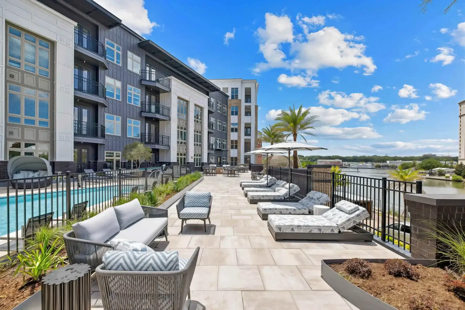 savannah apartments the emmajames savannah outdoor lounge