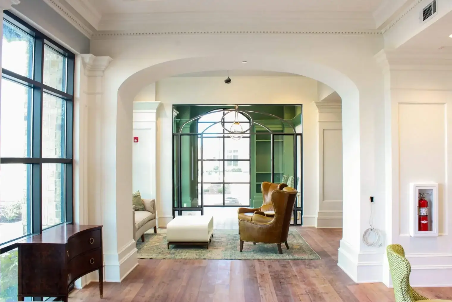 community spaces at emmajames savannah apartments